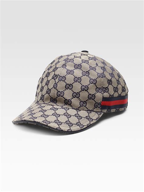 mens blue gucci hat|blue gucci baseball cap.